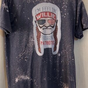 Patriotic Graphic T-Shirt - Navy